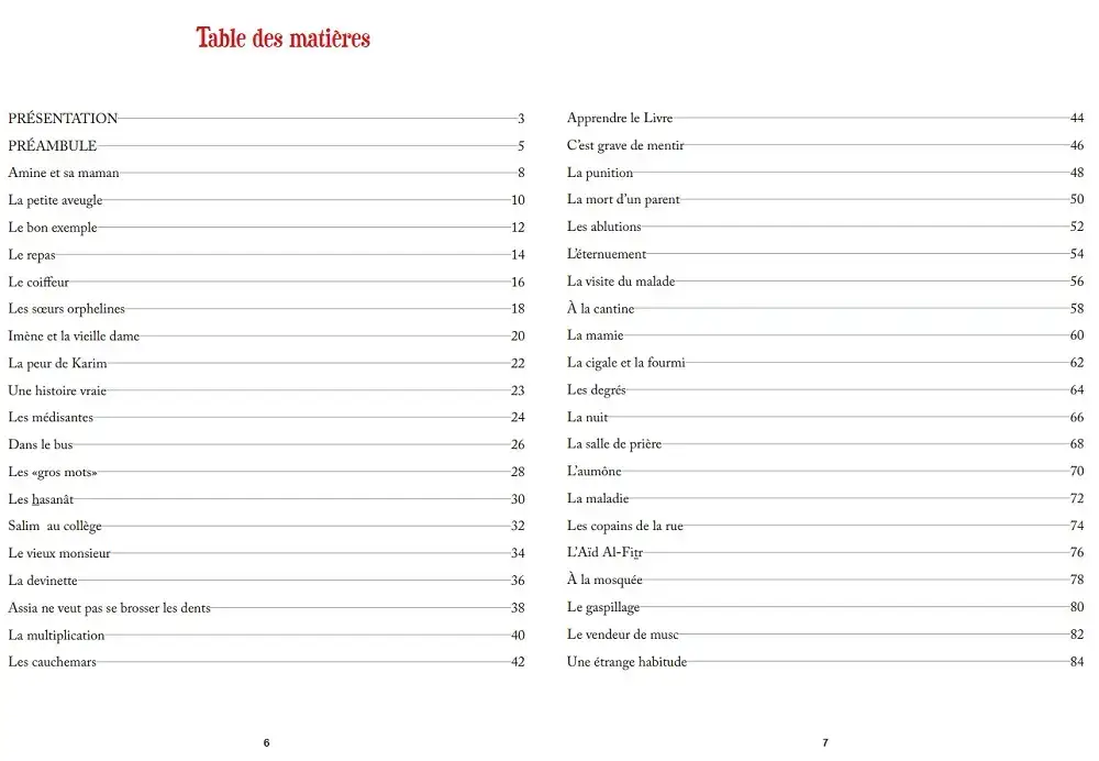 21399-40-hadiths-40-hstoires-table-des-matieres