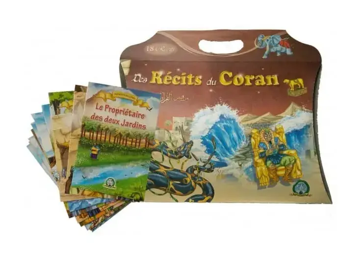Pack 18 livres : Des récits du Coran- Version française