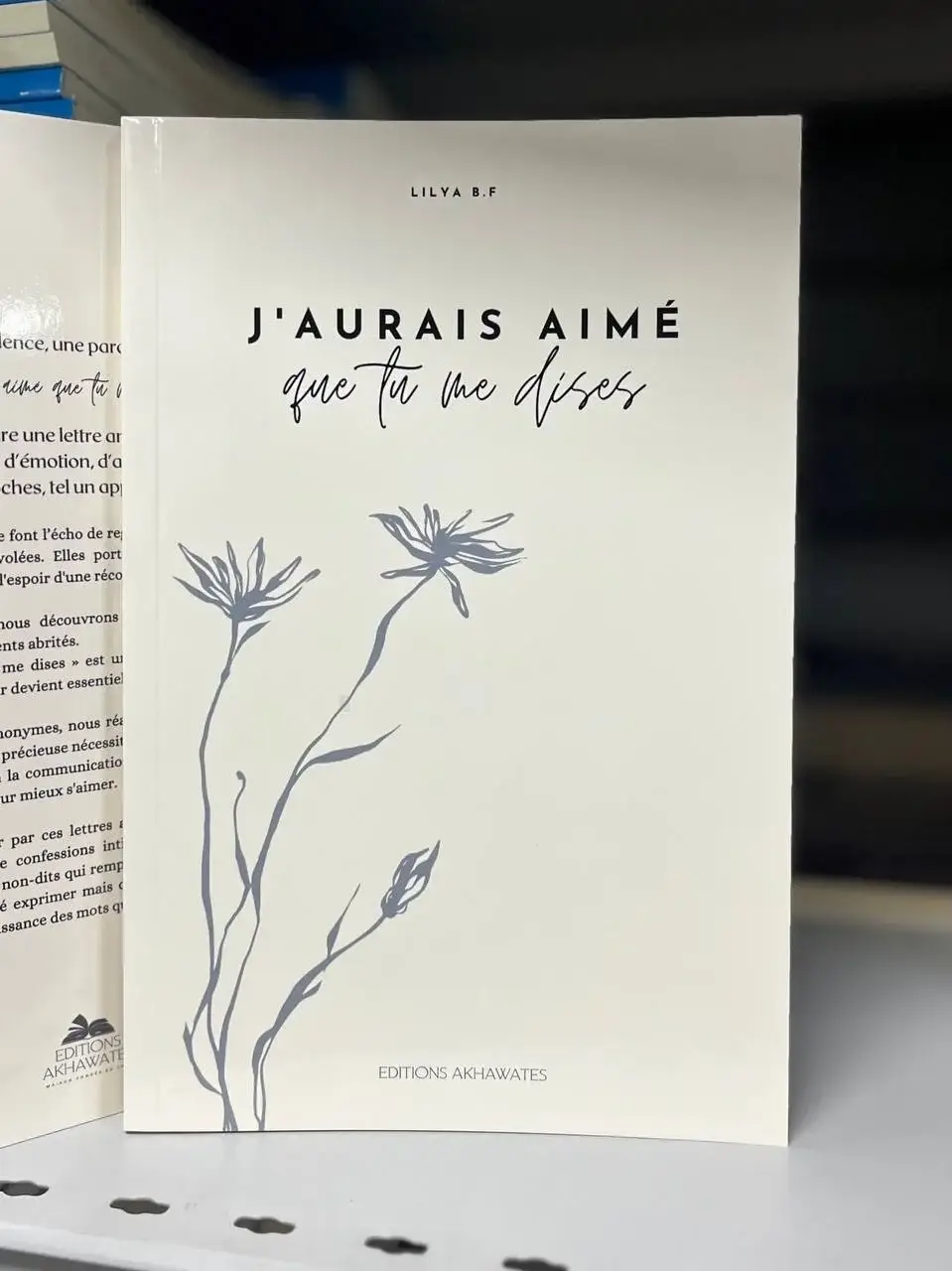 J'aurais aimé que tu me dises