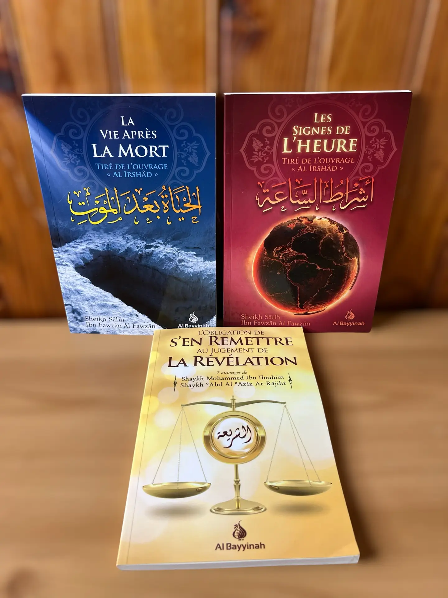 Pack 3 livres : la mort, les signes de l’heure, le jugement