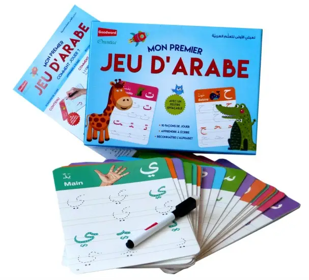 Mon premier jeu d'arabe (avec feutre effaçable)
