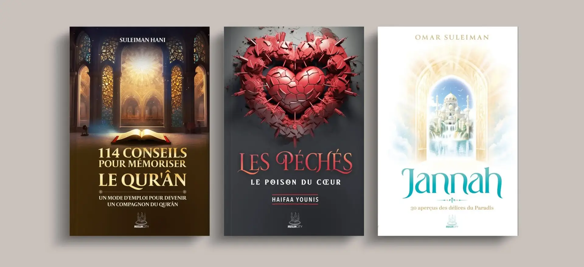 Pack MuslimCity - Ramadan 2024 - 3 livres
