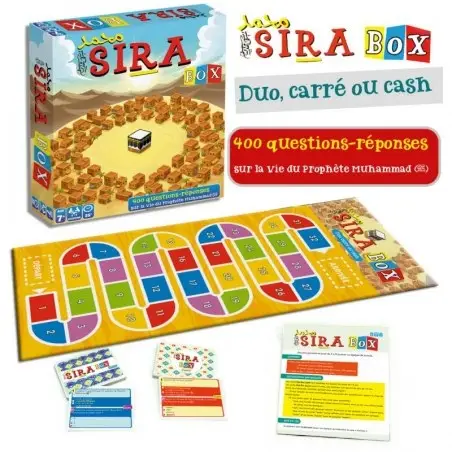 Sira Box - Jeu de société sur la vie du Prophète Muhammad (SAW) - SiraBox