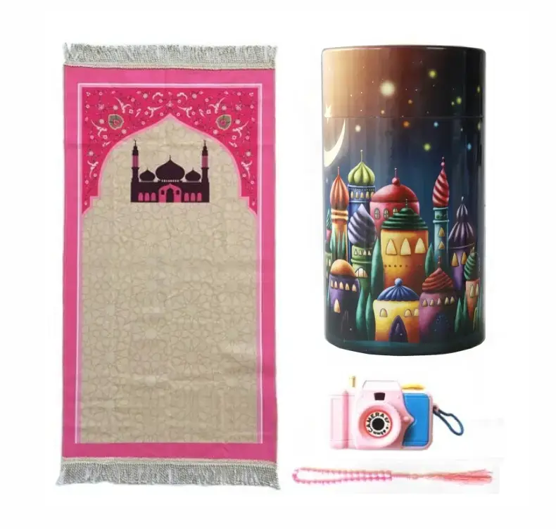 Boite cadeau Tire lire, avec tapis , Sebha et Jouet pour enfant